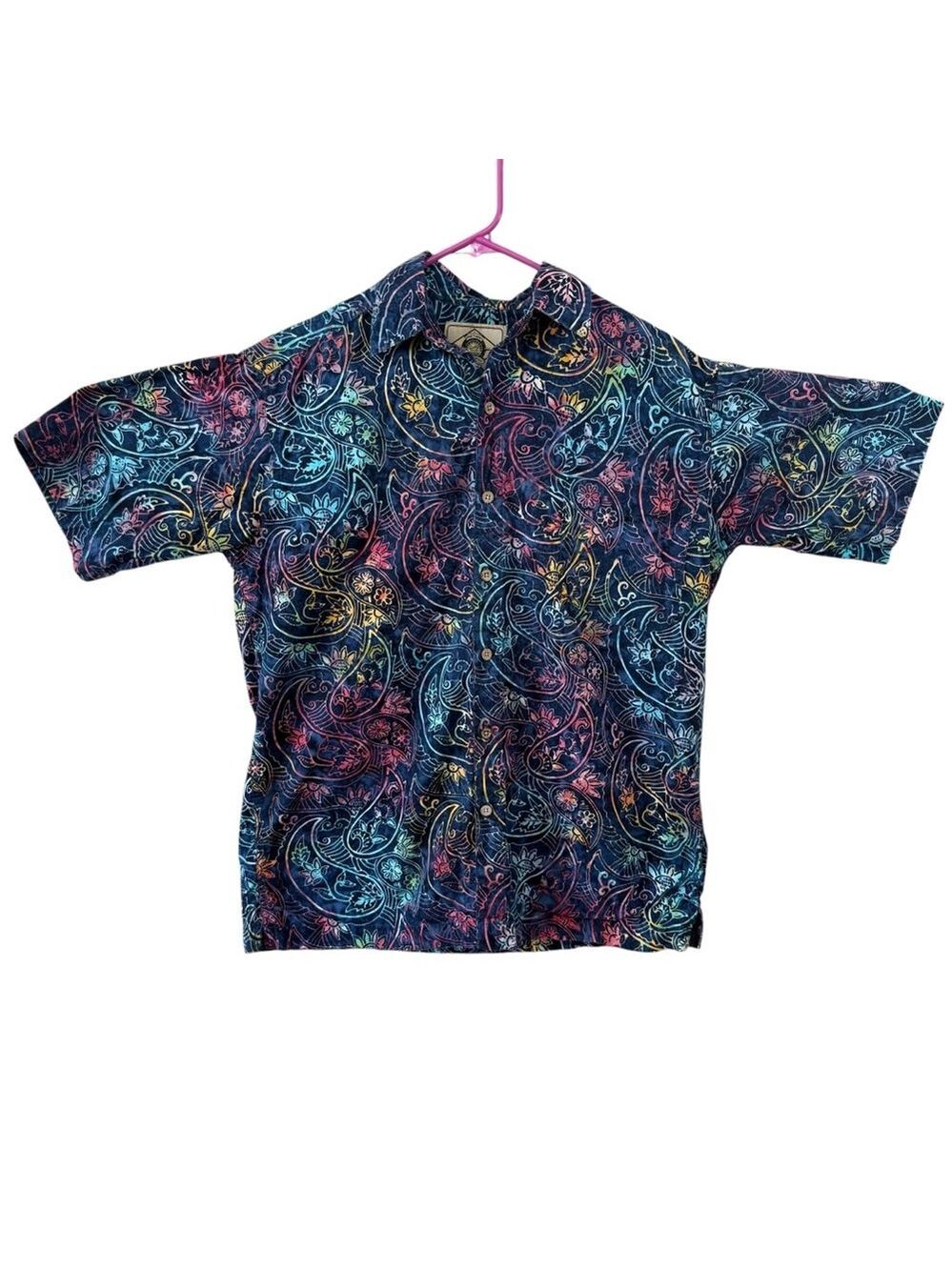 Men's Scully Button Down Shirt, S, Multicolor